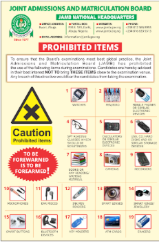JAMB 2026: The Ultimate List of Prohibit...